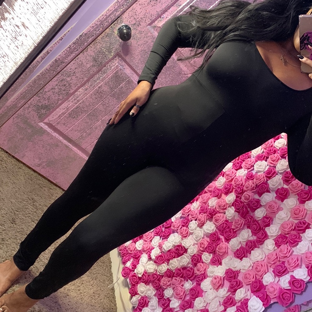 Black jumpsuit